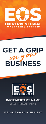 EOS Expert Retractable Banner Stand image 1