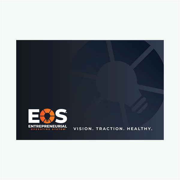 4x6 EOS Standard Note Cards Blue image 0