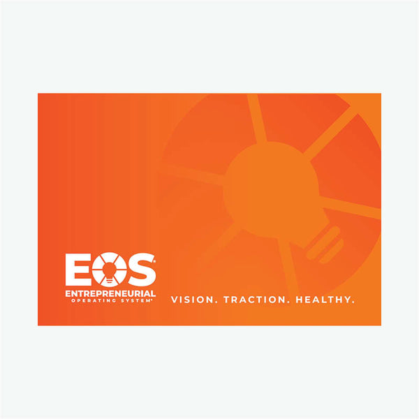 4x6 EOS Standard Note Cards Orange image 0